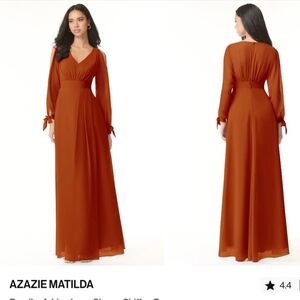 Azazie Matilda in Paprika NWT